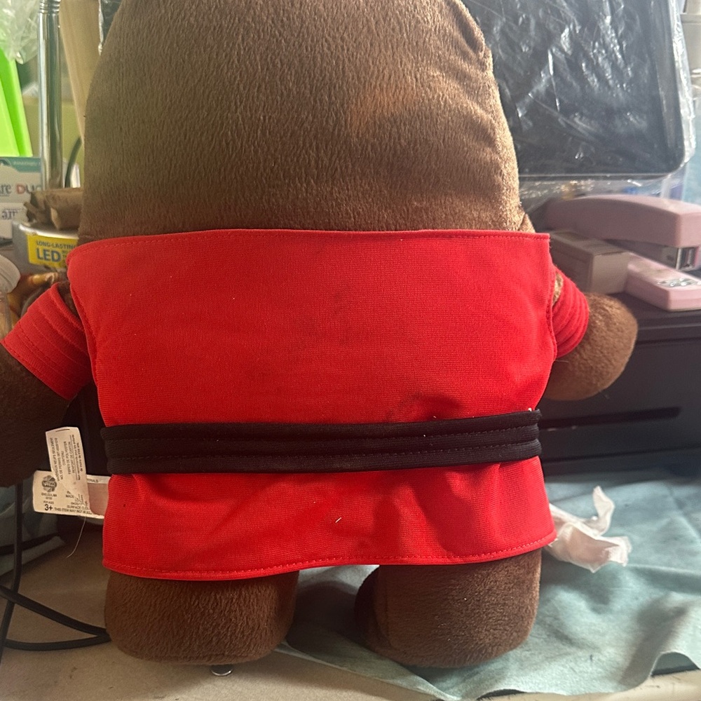 Domo Brown and Red Plush Toy - Picture 3 of 7